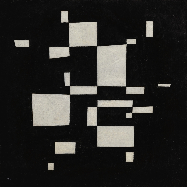 Blanc sur noir 1930 Kandinsky